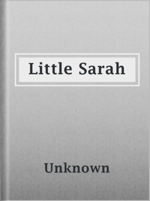 cover image of Little Sarah
